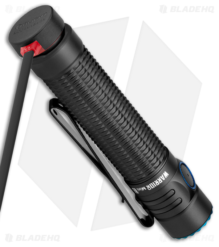 OLIGHT(オーライト) WARRIOR mini 3 ブラック OLIGHT Warrior Mini3 Tactical Flashlight, Dual Switches LED