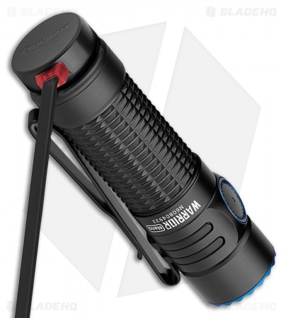 Olight Warrior Nano Black Flashlight - Blade HQ
