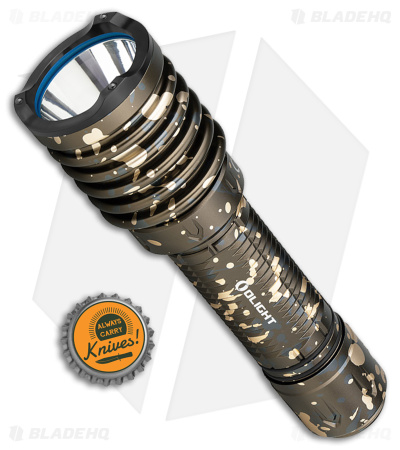Olight Warrior X 3 Tactical Flashlight | Desert Camo | Blade HQ