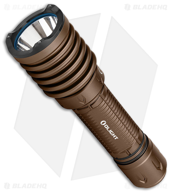 Olight Warrior X 3 Tactical Flashlight | Desert Tan | Blade HQ