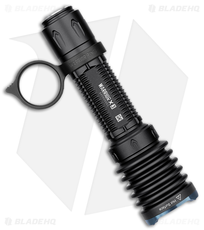 Olight Warrior X 3 Tactical Flashlight Black Aluminum (2500 Lumens)