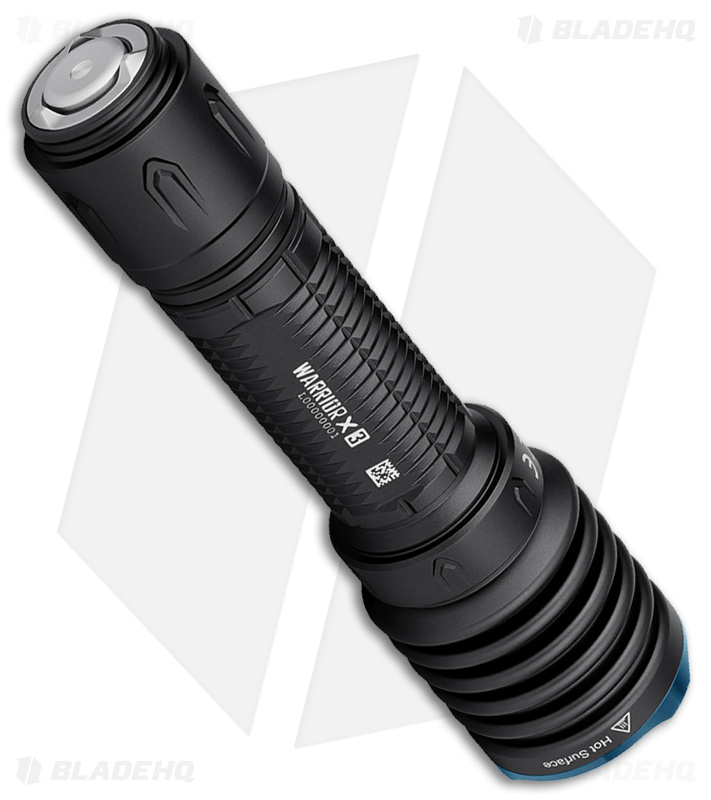 Olight Warrior X 3 Tactical Flashlight Black Aluminum (2500 Lumens)