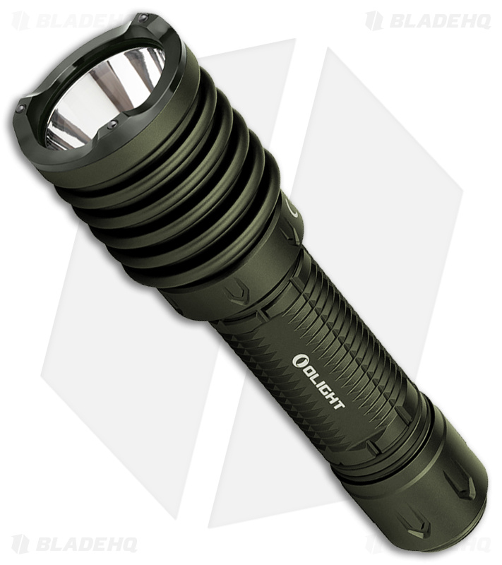 Olight Warrior X 3 Tactical Flashlight | OD Green | Blade HQ