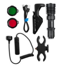 Olight Warrior X 4 Flashlight Kit Black (2600 Lumens)