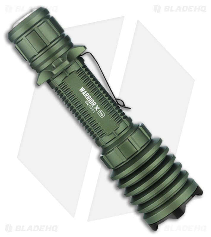 Olight Warrior X Pro Flashlight Limited Edition OD Green