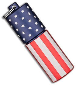 OLIGHT(オーライト) i1r2 Pro : Stars & Stripes Olight i1R 2 Pro USB-C Rechargeable Keychain Light Kit