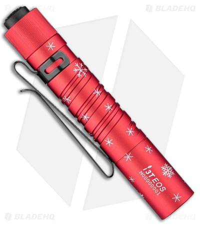 Olight i3T EOS Slim Flashlight Snowflake Red (180 Lumens)