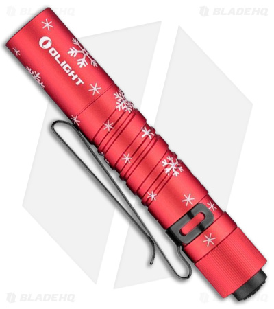 Olight i3T EOS Slim Flashlight Snowflake Red (180 Lumens)