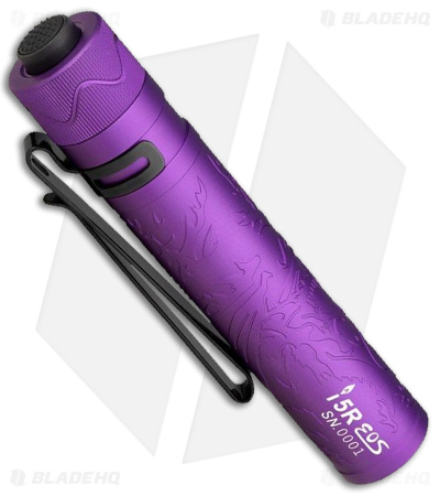 Olight i5R EOS Dragon & Phoenix Purple Flashlight (350 Lumens)