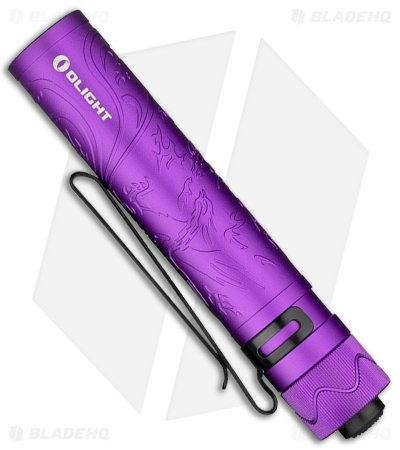 Olight i5R EOS Dragon & Phoenix Purple Flashlight (350 Lumens)