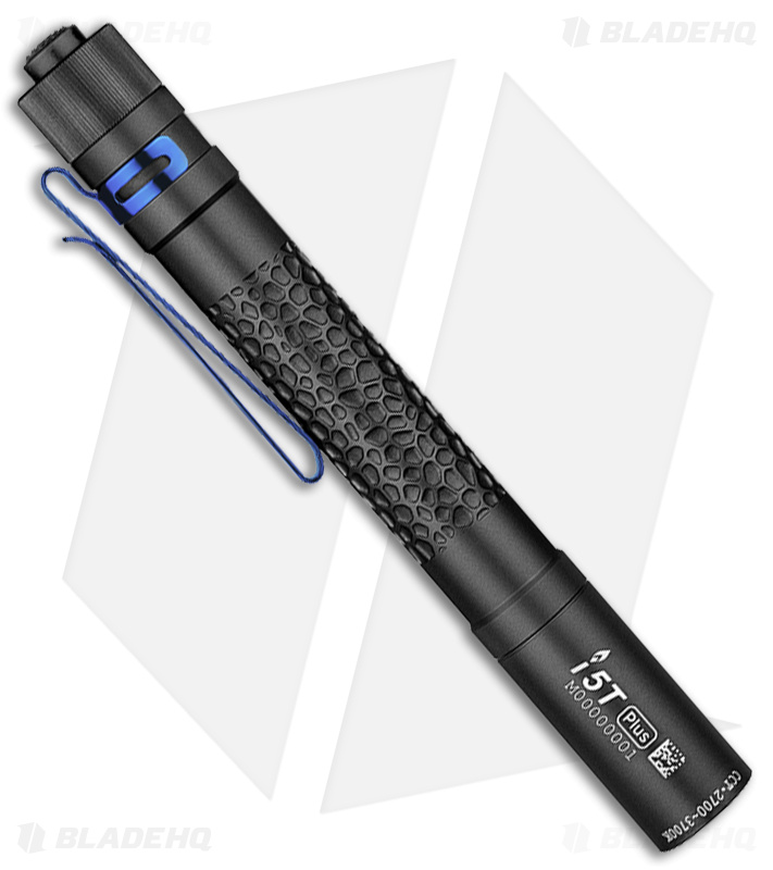Olight i5T Plus Pebble Black CW Flashlight - Blade HQ