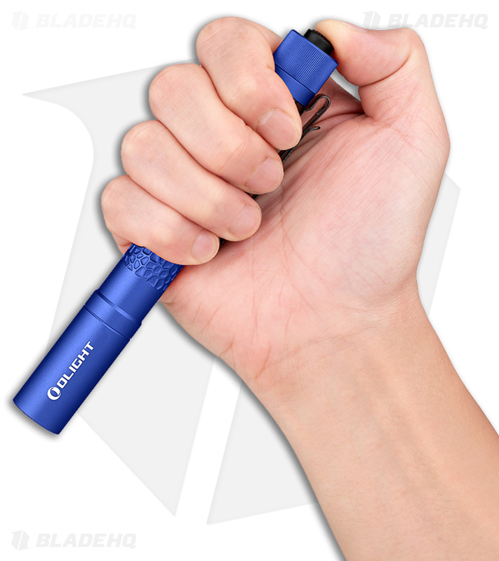Olight i5T Plus Pebble Blue WW Flashlight - Blade HQ