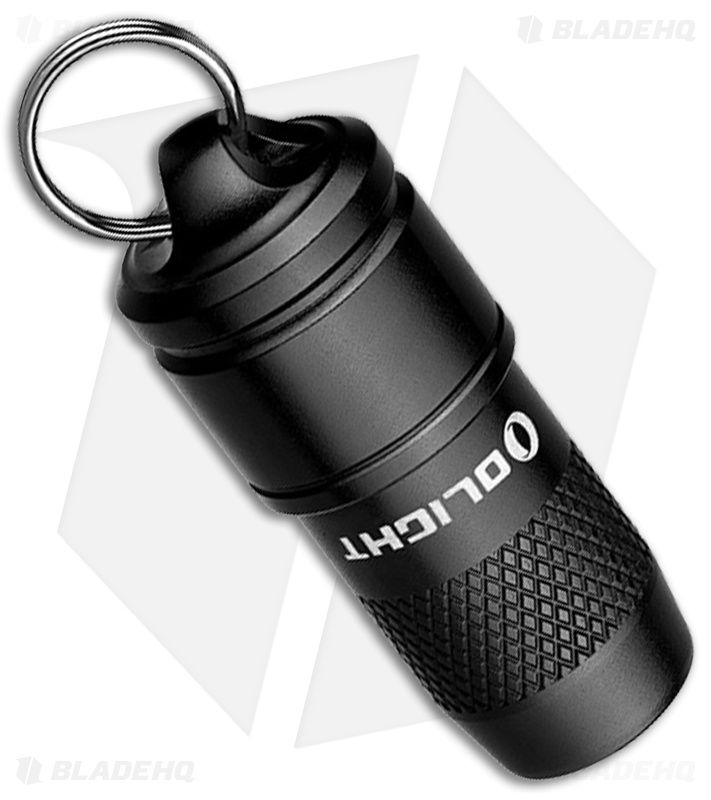 Olight iMini Magnetic Keychain Flashlight Black Aluminum (10 Lumens)