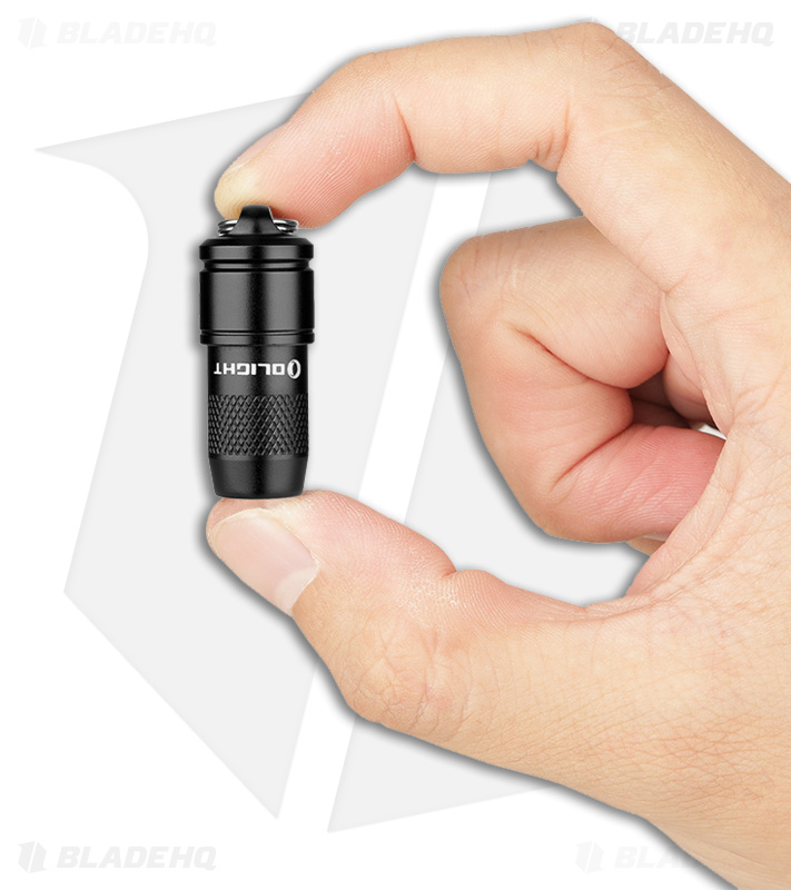 Olight iMini Magnetic Keychain Flashlight Black Aluminum (10 Lumens)