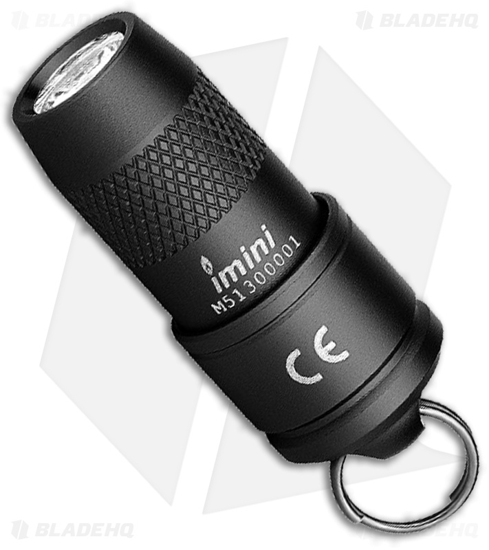 Olight iMini Magnetic Keychain Flashlight Black Aluminum (10 Lumens)