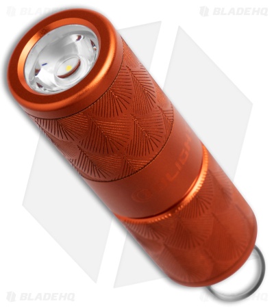 Olight iTHX Keychain Flashlight Orange Feathers (180 Lumens)