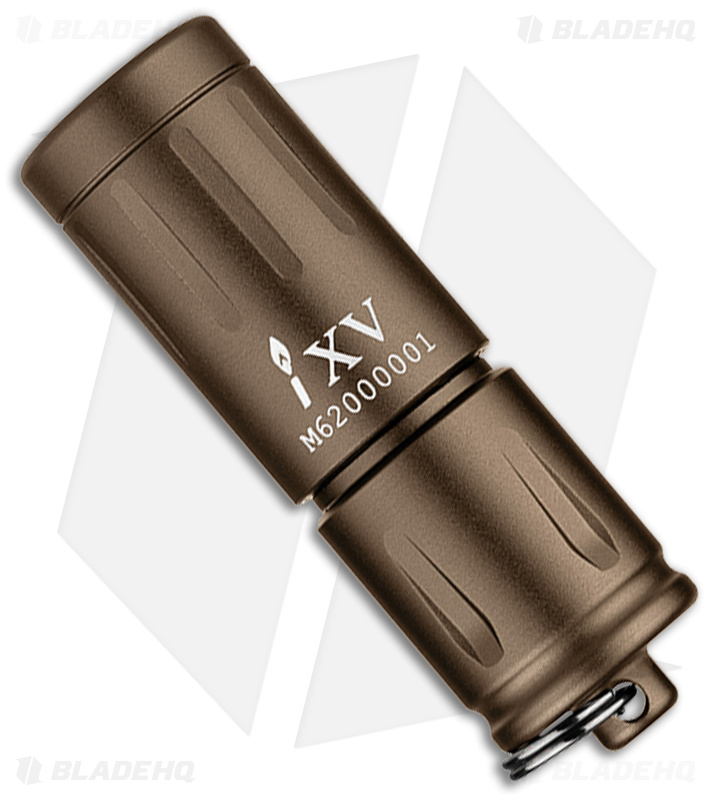 Olight iXV Rechargeable LED Keychain Flashlight Tan - BHQ