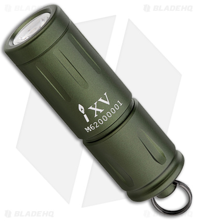 Olight iXV Rechargeable LED Keychain Flashlight OD Green (180 Lumens)
