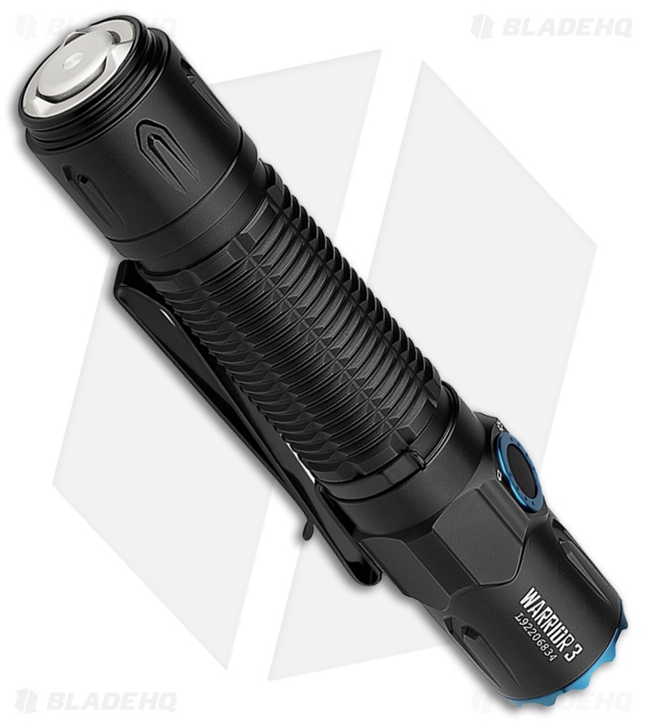 Olight Warrior 3 Rechargeable Flashlight Black Aluminum (2300 Lumens)