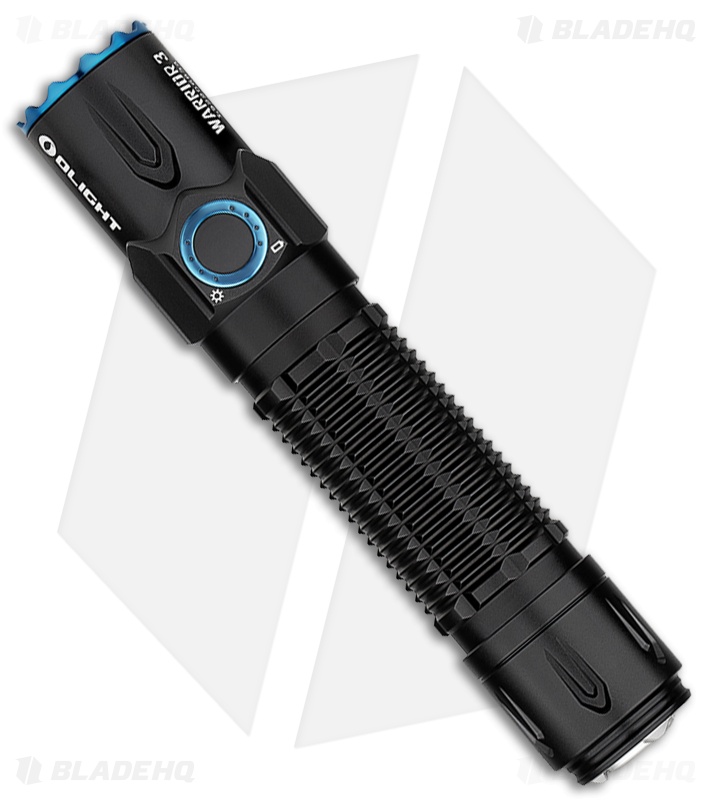 Olight Warrior 3 Rechargeable Flashlight Black Aluminum (2300 Lumens)