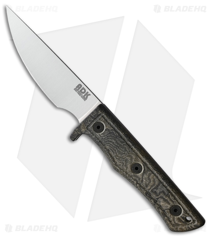 Ontario ADK Fixed Blade High Peaks Multi Color Micarta (3.625" Satin)