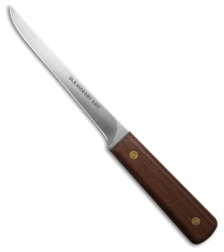 Ontario Knife Company Old Hickory 417 Fixed Blade Fillet Knife Wood (6.4" Satin)