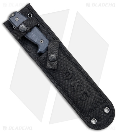 Ontario OKC RAT-3 Utility Fixed Blade Knife Black Micarta (3.5" Black)
