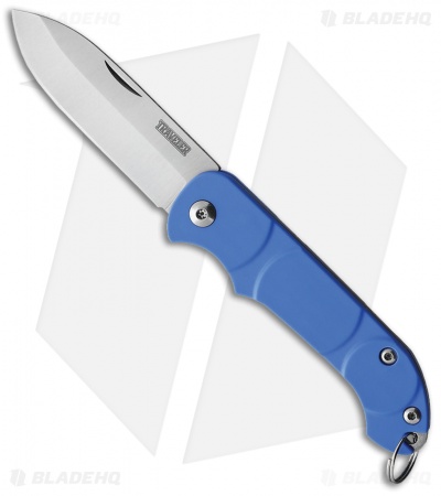 Ontario Knife Company Traveler Slip Joint Knife Blue Polymer (2.25" Satin)