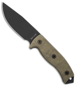 Ontario OKC RAT-5 Fixed Blade OD Green Micarta (5" OD Green)