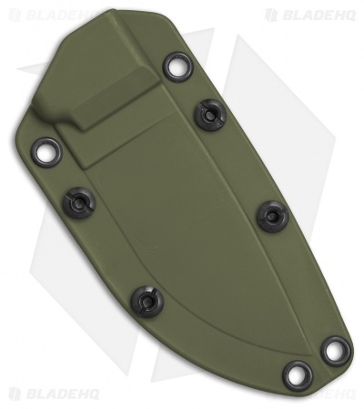 Ontario OKC Rat 3 OD Green Kydex Belt Sheath w/ TekLok 8622
