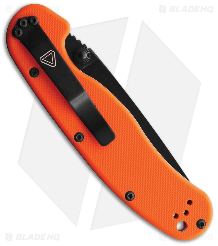 Ontario RAT Model 2 Liner Lock Knife Orange (3