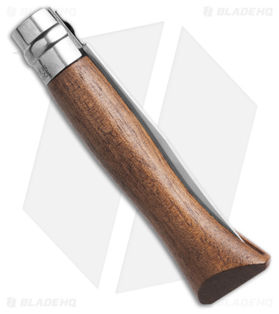 Opinel No 6 Walnut Stainless Steel Knife Wood (2.9" Satin)