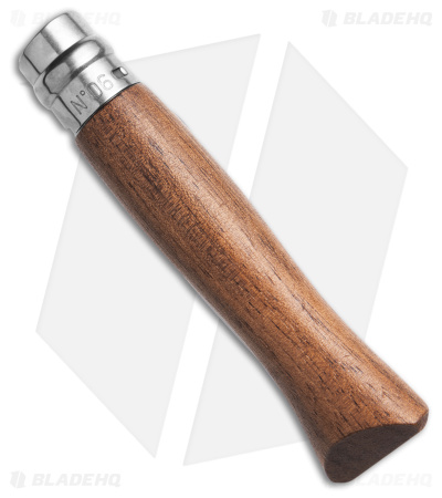 Opinel No 6 Walnut Stainless Steel Knife Wood (2.9" Satin)