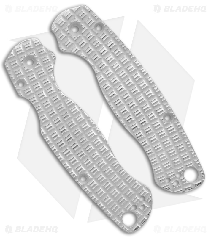 Original GOAT Spyderco PM2 Replacement Scales - Pineapple/Aluminum/Buff