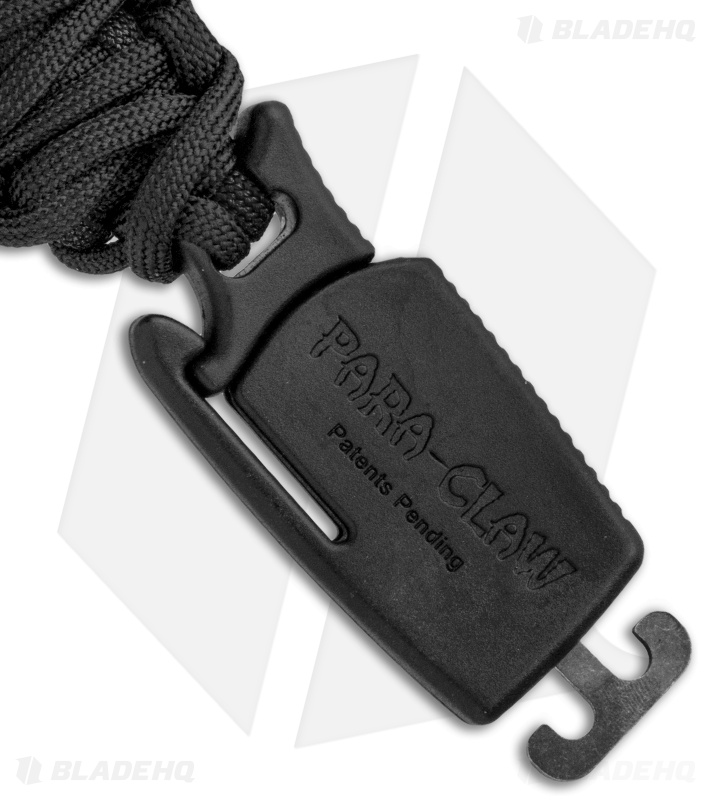 Outdoor Edge Para Claw Paracord Bracelet Knife Black (1.37" Black SW)