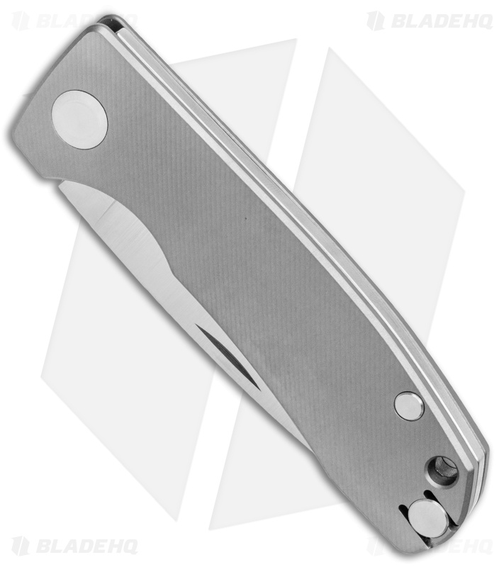 PMP Knives Harmony Slip Joint Knife Gray Titanium (3" Satin)