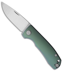 PMP Knives Harmony Slip Joint Knife Green (3" Satin)