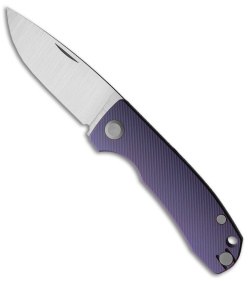 PMP Knives Harmony Slip Joint Knife Purple Titanium (3" Satin)