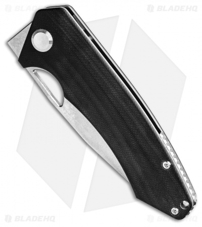 PMP Knives Spartan Liner Lock Knife Black G-10 (3.3" SW)