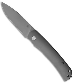 PMP Knives User II Frame Lock Knife Gray Titanium (3" Bead Blast)