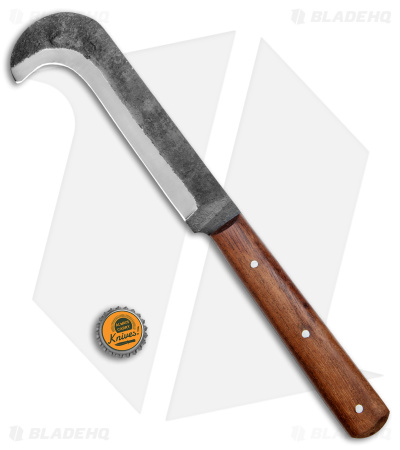 Pakistan Bill Hook Machete Fixed Blade Knife Brown Wood (9.3" Two Tone) PA4426