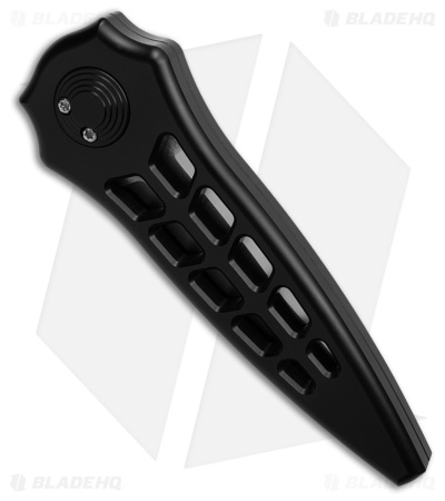 Paragon Warlock Enchanter Knife Skeletonized Black Aluminum (3.8" Satin)