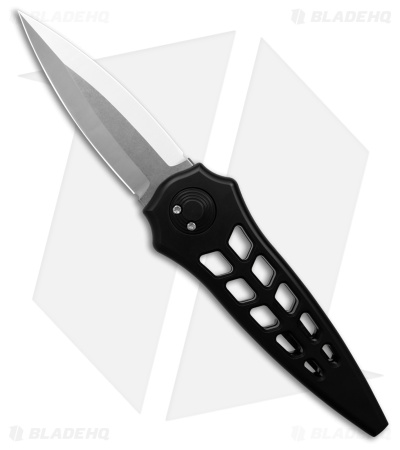 Paragon Warlock Enchanter Knife Skeletonized Black Aluminum (3.8" Satin)