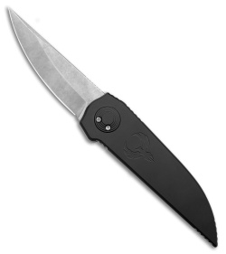 Paragon Phoenix Knife Black Cerakote Aluminum (3.8" Stonewash) 