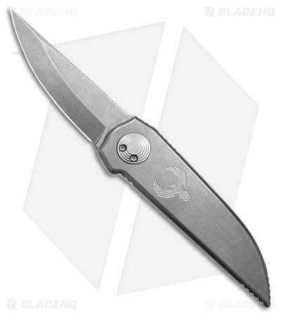 Paragon Phoenix Knife Stonewash Titanium(3.9" SW S35VN) 
