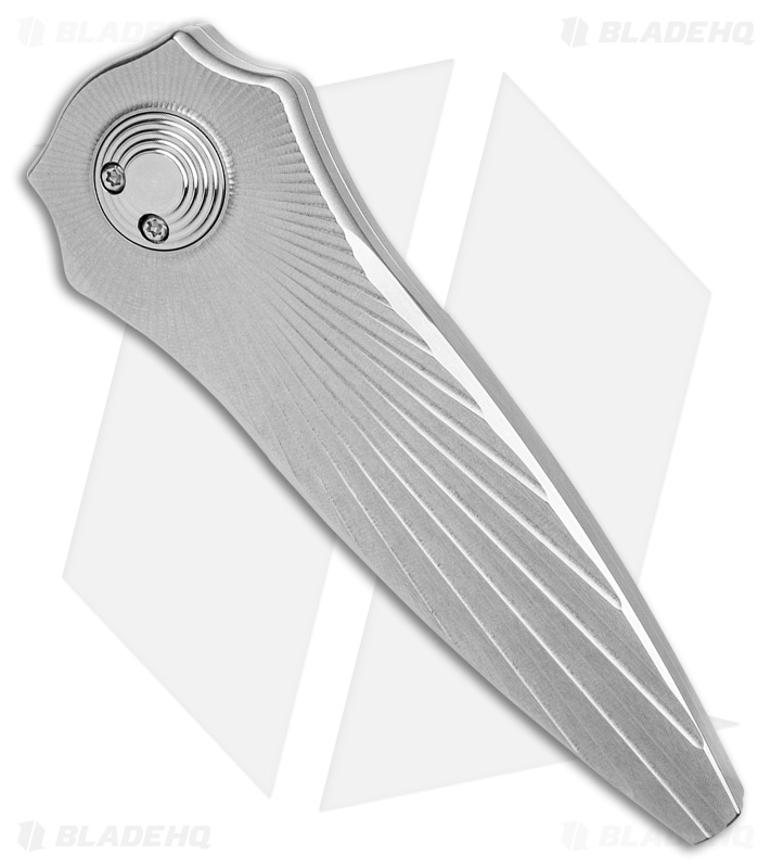 Paragon Warlock Metallic Silver Titanium Starburst (3.9" Gray/Stonewash)