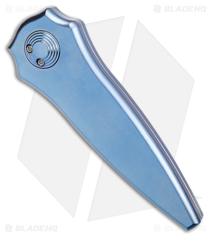 Paragon Warlock Metallic Blue Titanium Smooth (3.9" Gray/Stonewash)