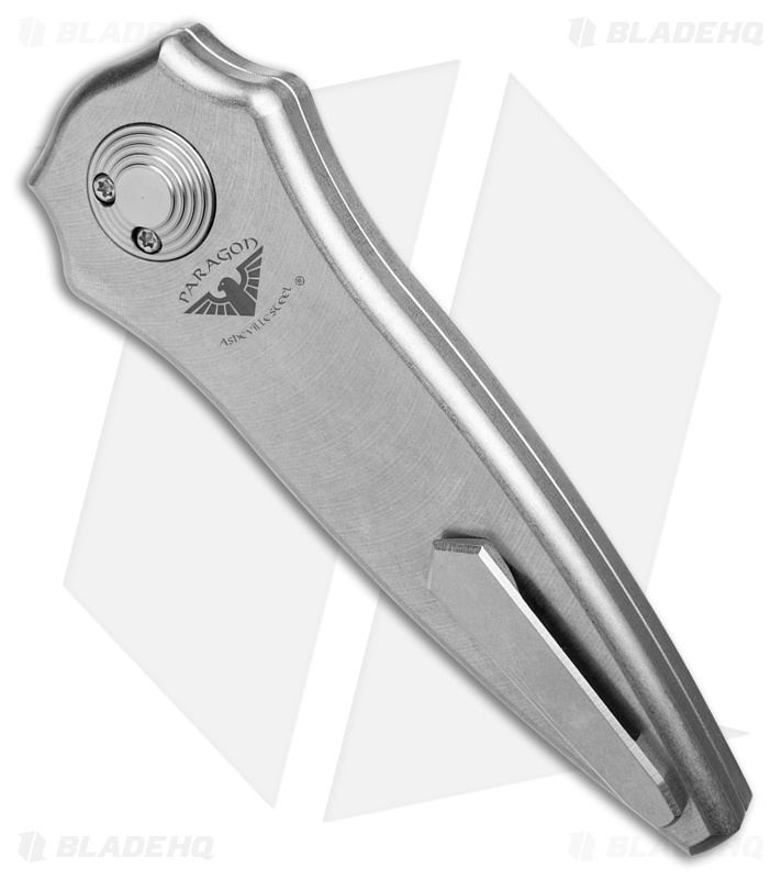 Paragon Warlock Folding Knife Titanium (3.9" Satin)