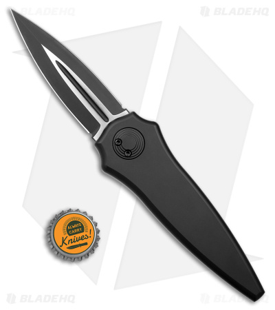 Paragon Warlock-X Folding Knife Black Cerakote Aluminum (3.9" Two-Tone)