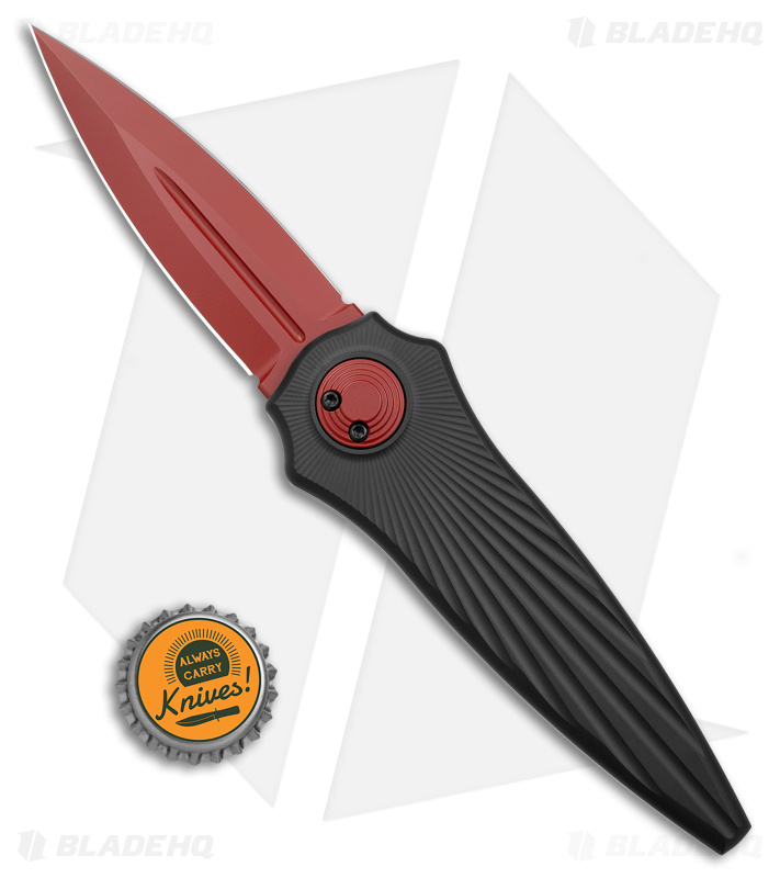 Paragon Warlock-X Knife Black Star Burst Al (Red) - Blade HQ